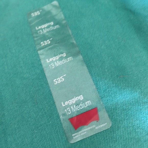 COPY - Teal green 535 leggings green - Picture 2 of 3